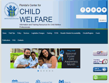 Tablet Screenshot of centerforchildwelfare.org